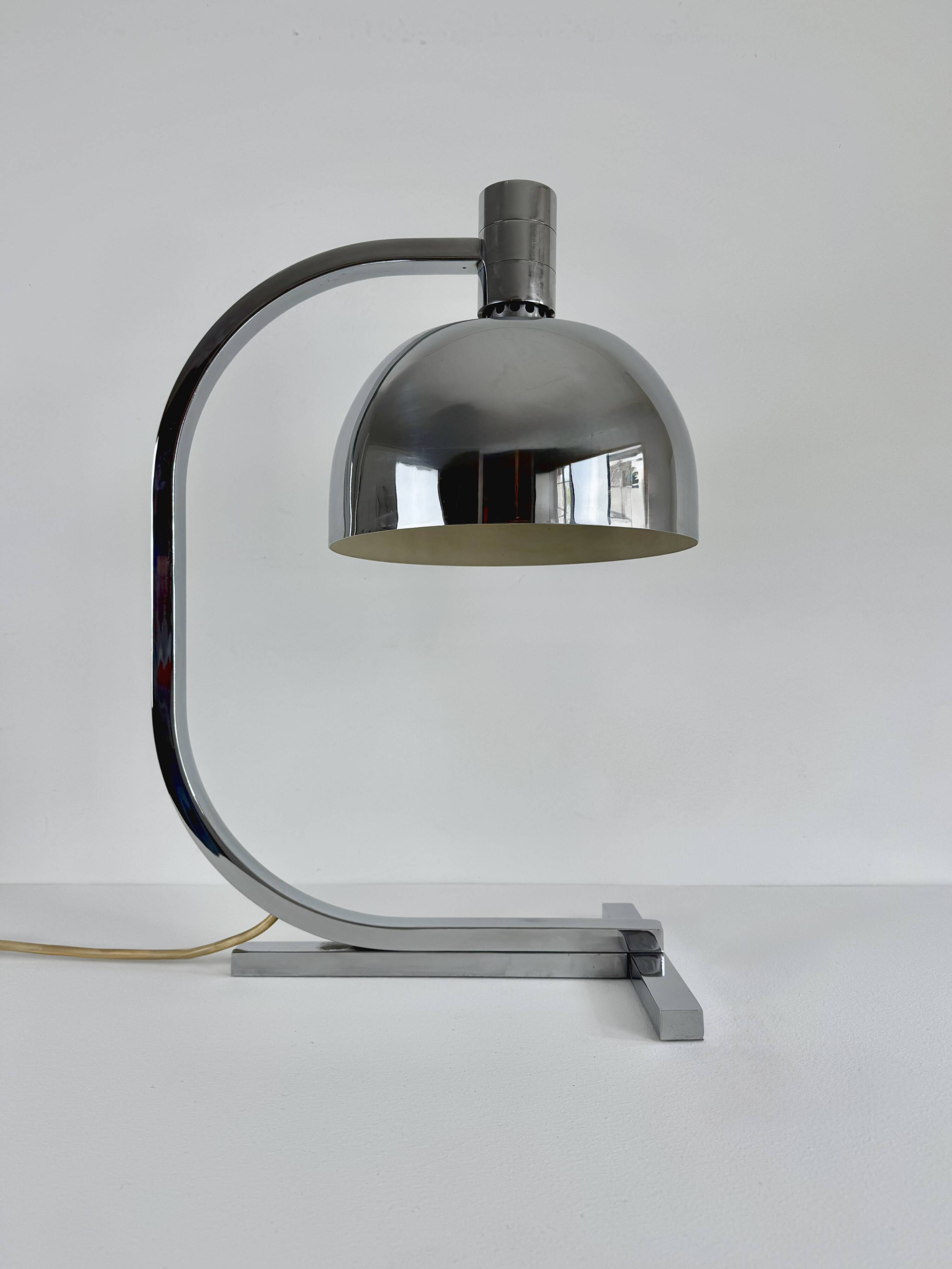 XL Lamp AM/AS by Franco Albini, chrome brass, Italy, 1960