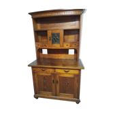 Buffet ancien en bois, 2 corps