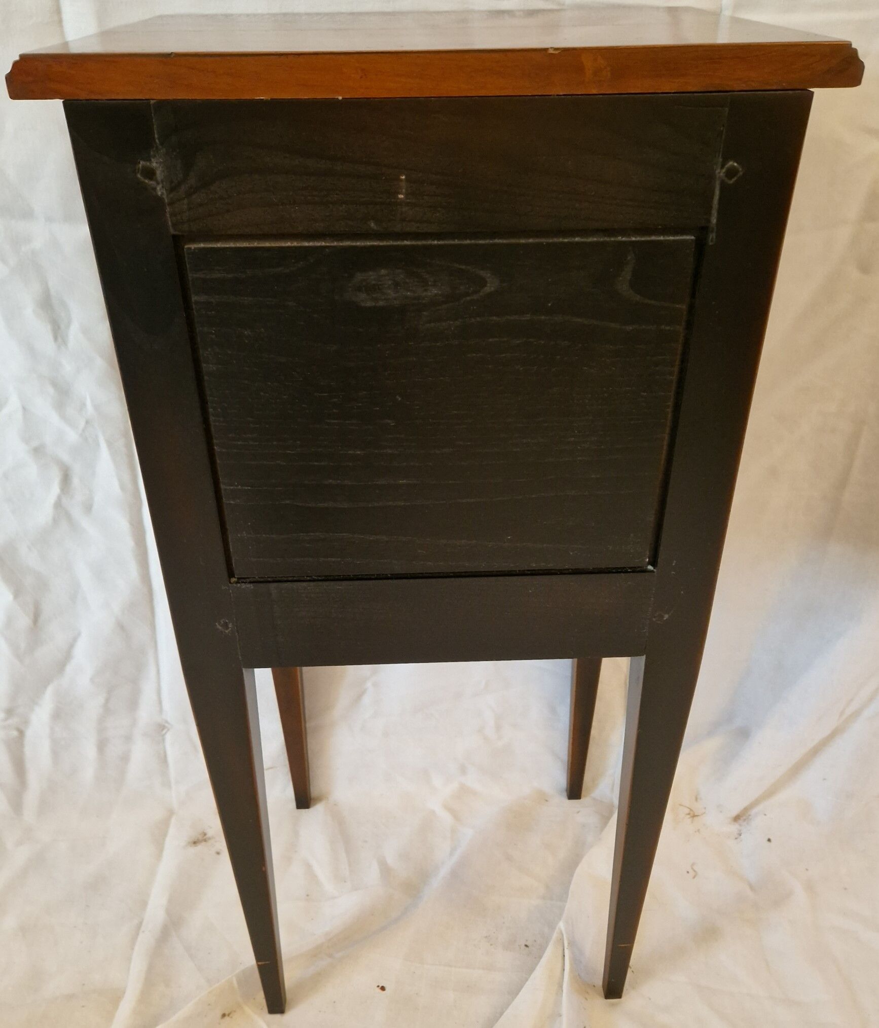 Meuble d’appoint Richelieu en bois – 3 tiroirs – finition bicolore