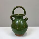 Green terracotta gargoulette