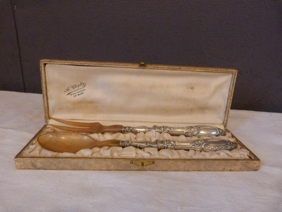 Package covered filled silver salad