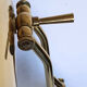 Brass notary or banker's lamp