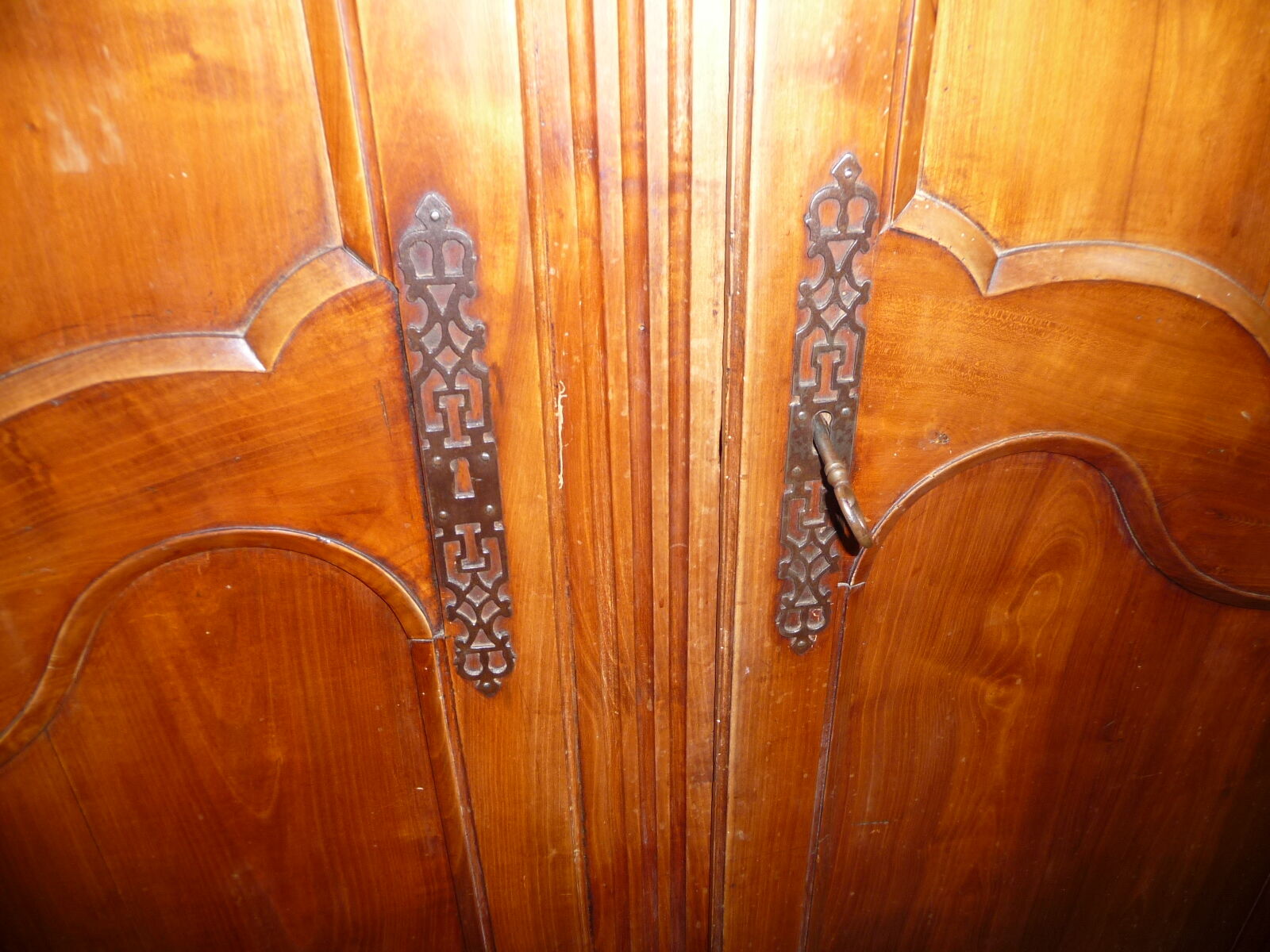 Louis XV cherry cabinet