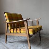 Paire de fauteuils années 60 style scandinave marque Stella