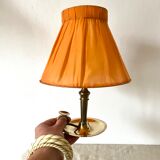 Antique brass lamp