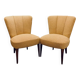 Pair of vintage cocktail chairs from the 1950s.