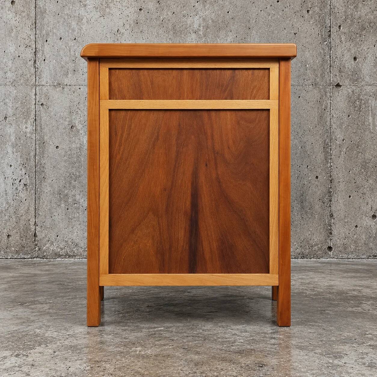 Wood combination sideboard / side board / dresser / 2 x drawer / 1970s