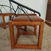 3 Post-Modern armchairs