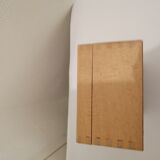 Box of 32 boxwood chess pawns