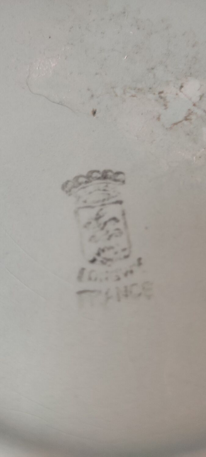 Art Deco Pichet Longwy, Celadon Green. 1930s-1940s.