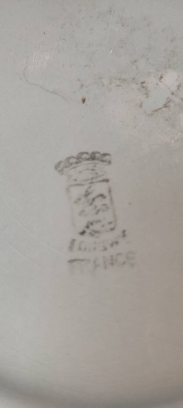 Pichet Art Déco Longwy ,Vert Céladon . Années 30-40