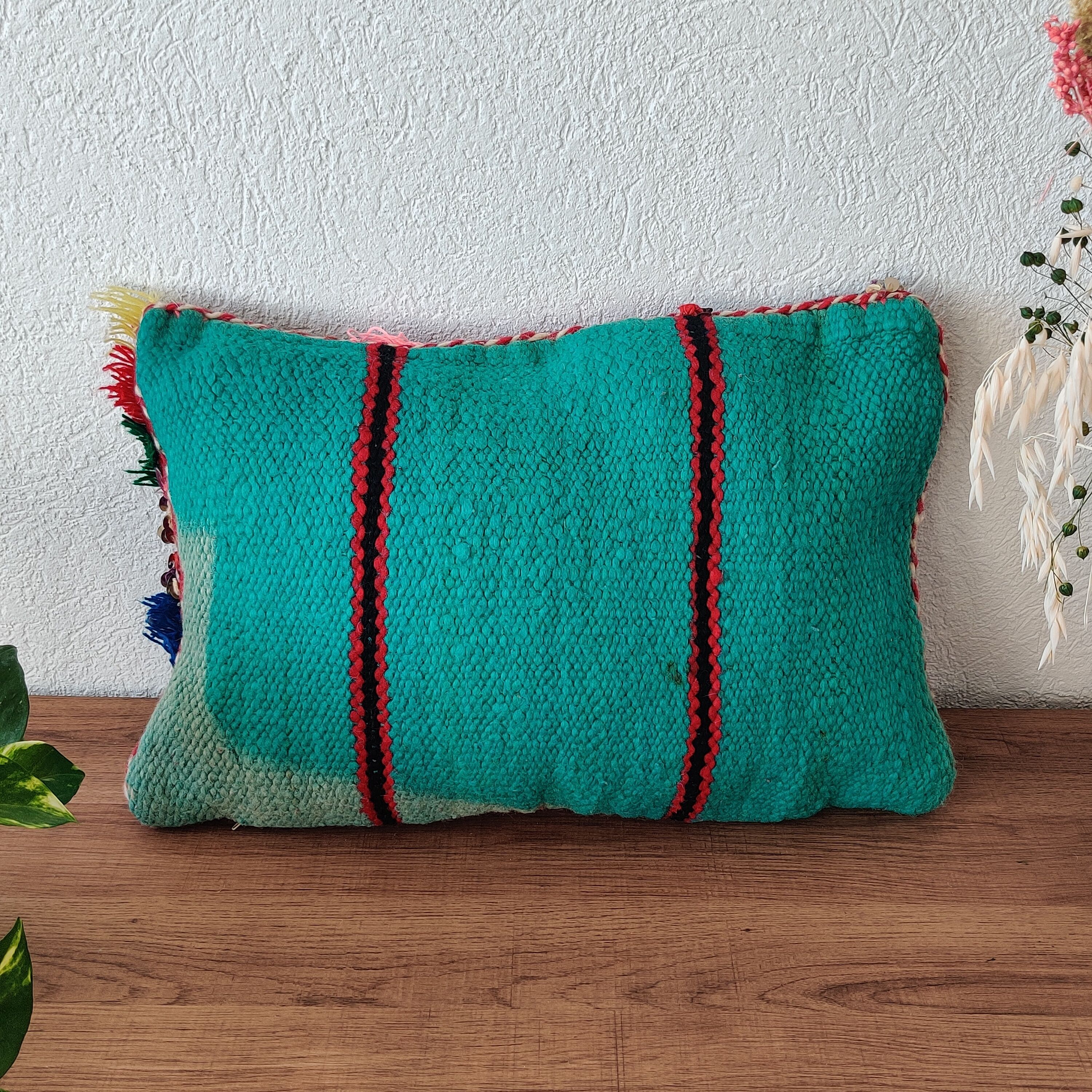 Ethnic Red Berber Cushion