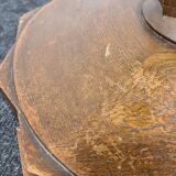 Vintage oak side table from the 1940s