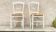 Paire Chaises campagne chic vintage