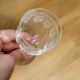 6 old Port stemmed glasses in engraved baccarat crystal