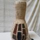 Vintage vase lamp in Accolay ceramic signed Armel - 60s/70s