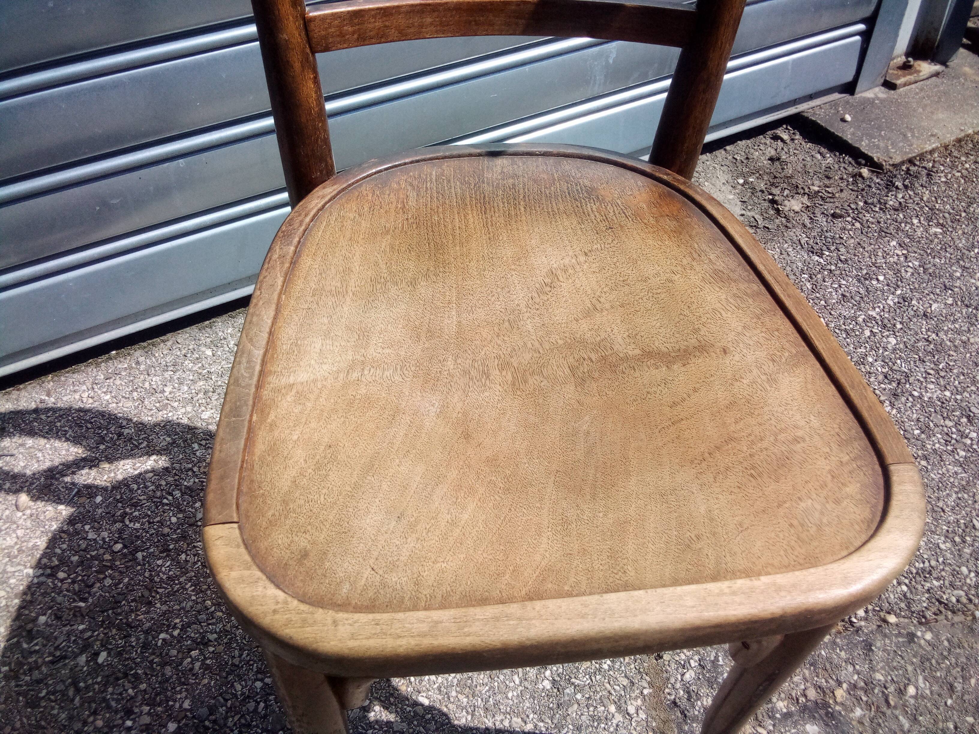 Paire de chaises bistrot