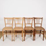Set of 4 luterma bistro chairs