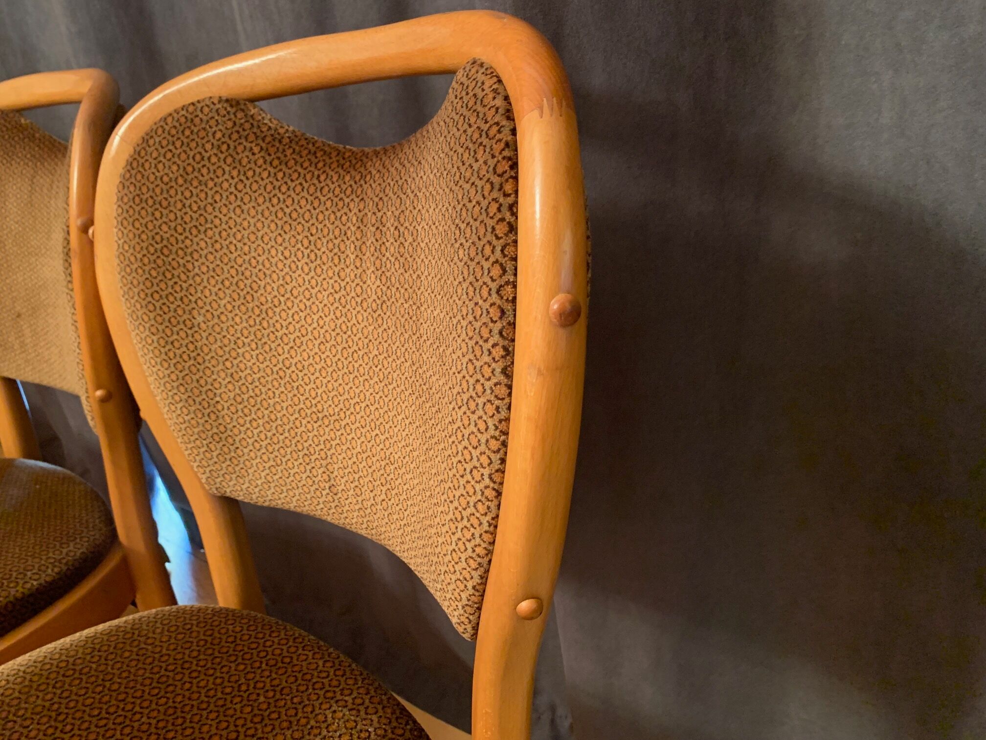 A set of four Spahn Stadtlohn chairs Germany 1970s