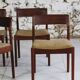 Set of 4 teak chairs and 2 armchairs by Johannes Nørgaard for Møbelfabrik, 1960