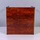 Rectangular Scandinavian coffee table in 1950s rosewood