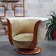 Pair of Art Deco armchairs 1930 "Le Malandre"