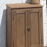 Buffet parisien ancien en bois brut