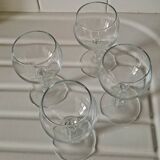 Lot verres à vin de bistrot