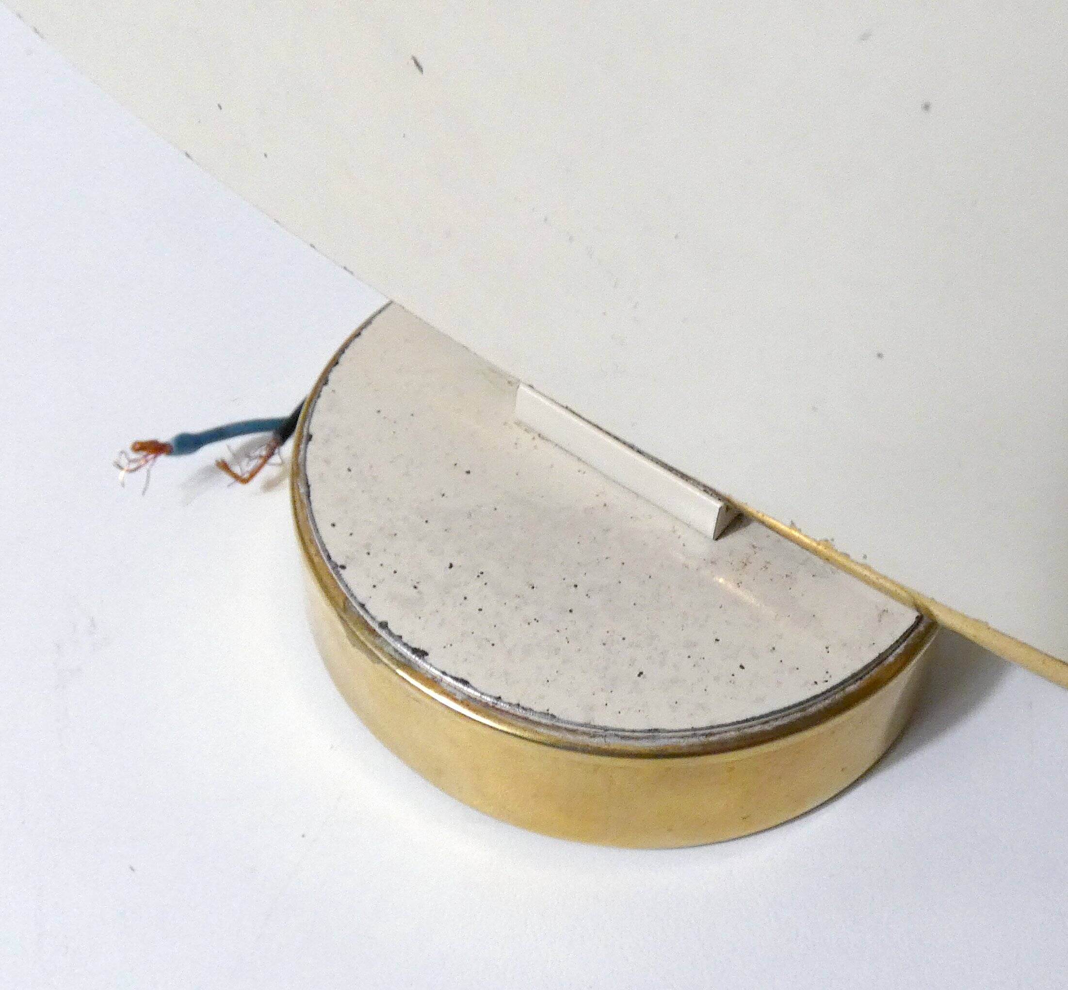 Pair of Jacques Biny mid-century design wall sconces