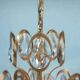 Mid-century crystal chandelier by Palwa