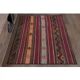1970s Turkish Hand-Knotted Wool Cotton Purple Area Rug 100x134