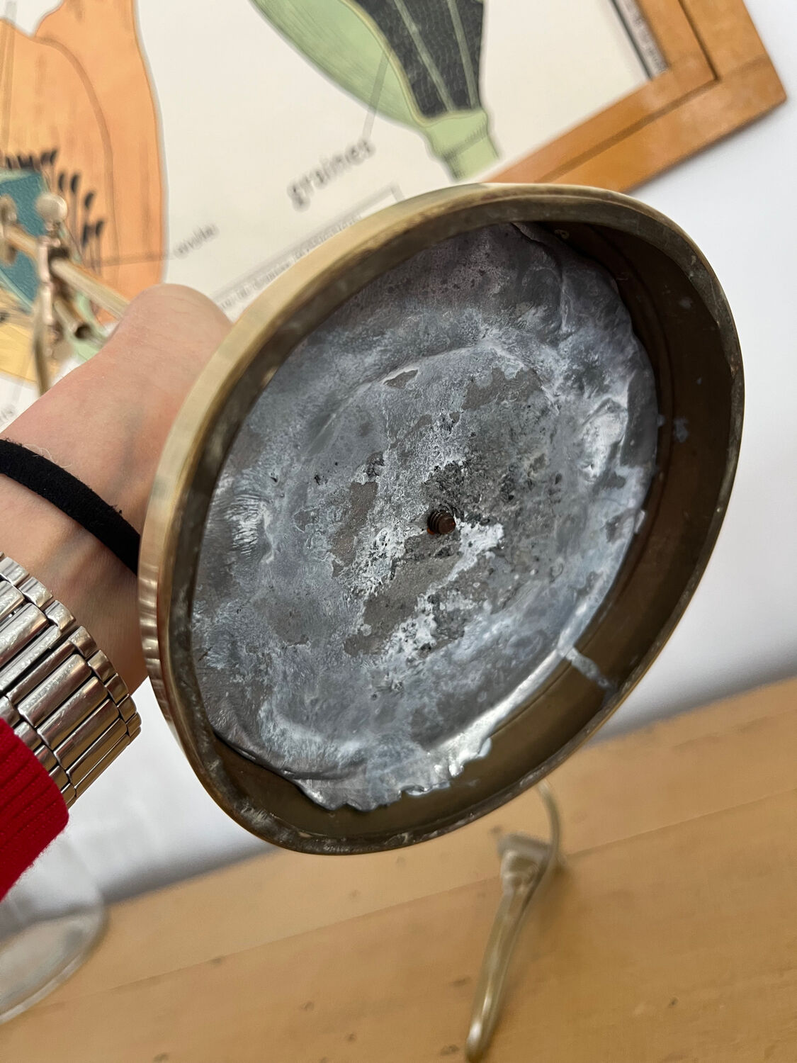 1900 adjustable swan neck lamp