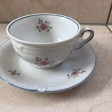Coffee service simple flower pattern