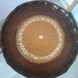 Pair of pedestal tables