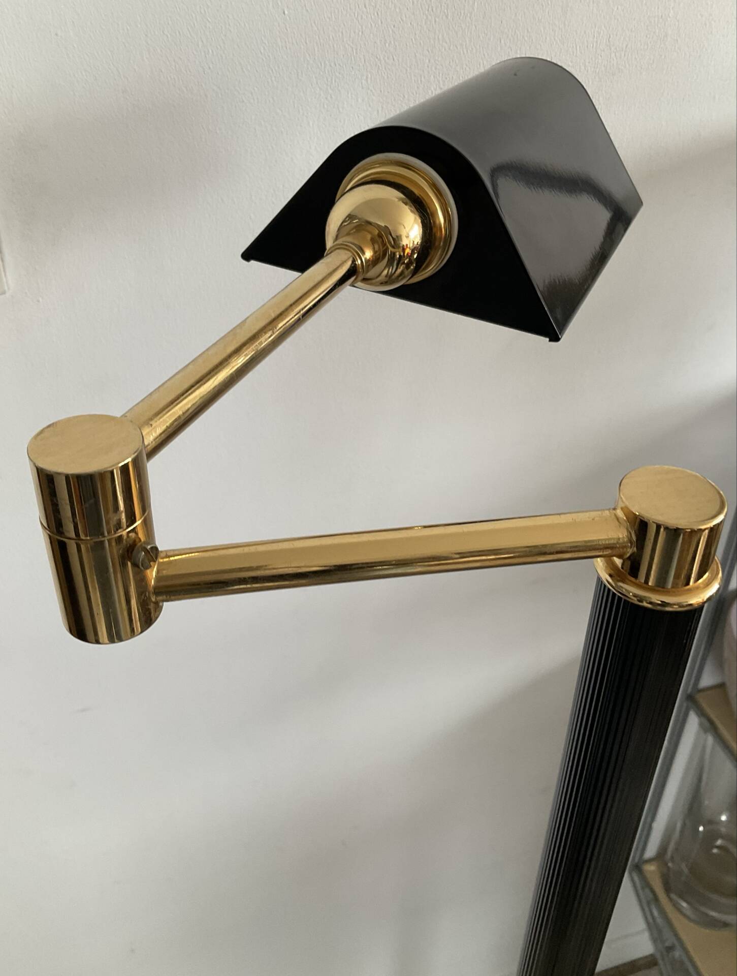Lampadaire liseuse vintage des années 70