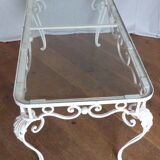 Wrought iron table