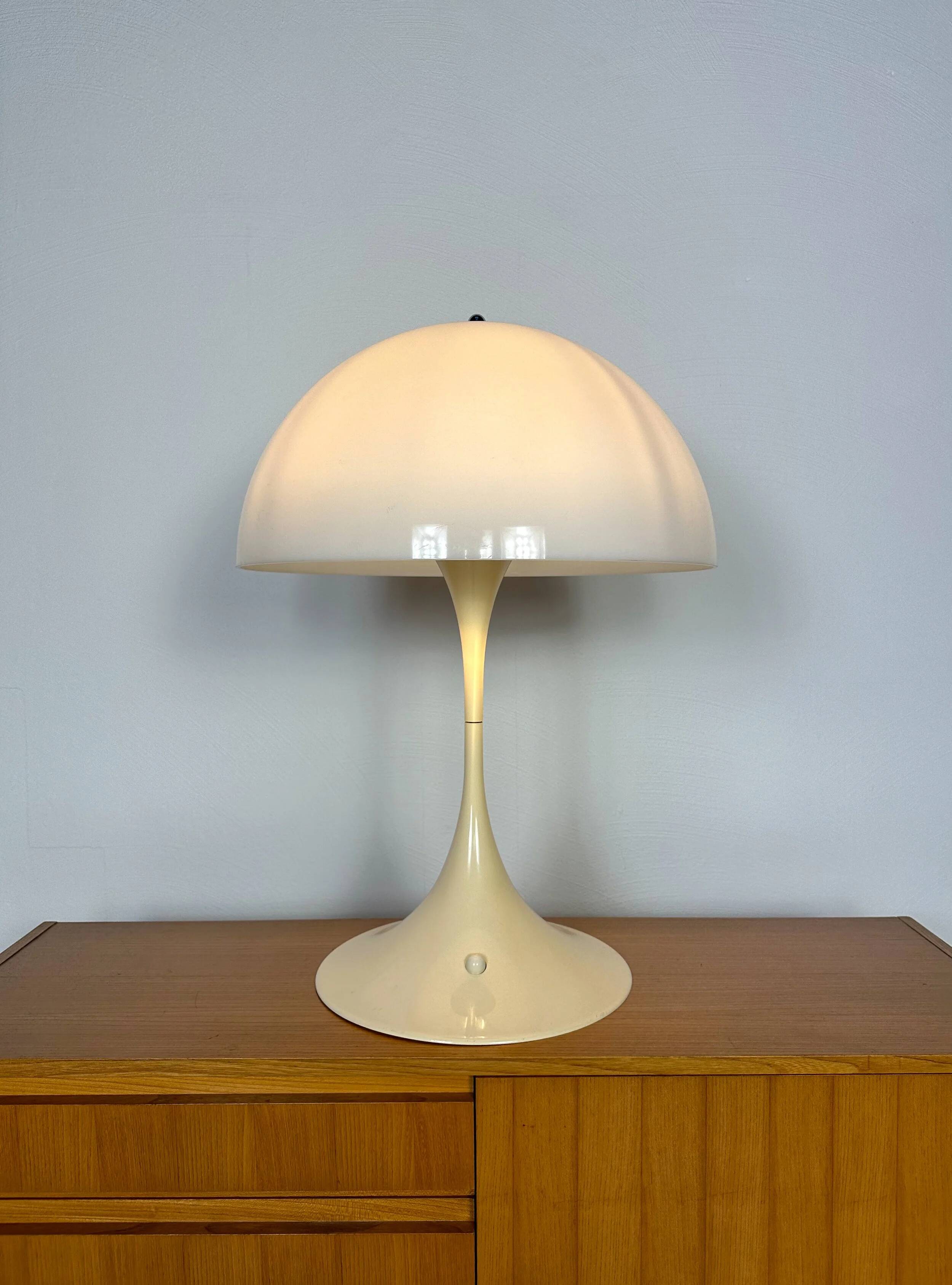 Lampe de table Panthella vintage des années 1970 par Verner Panton pour Louis Poulsen