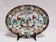 Oval Plate in Chinese Porcelain, Asia, decoration to 5 Roosters. signed