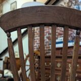 Grand fauteuil en châtaignier