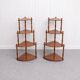pair of corner brackets to hang, Louis-Philippe style, in mahogany