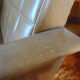 Sofa bench skai camel 50s