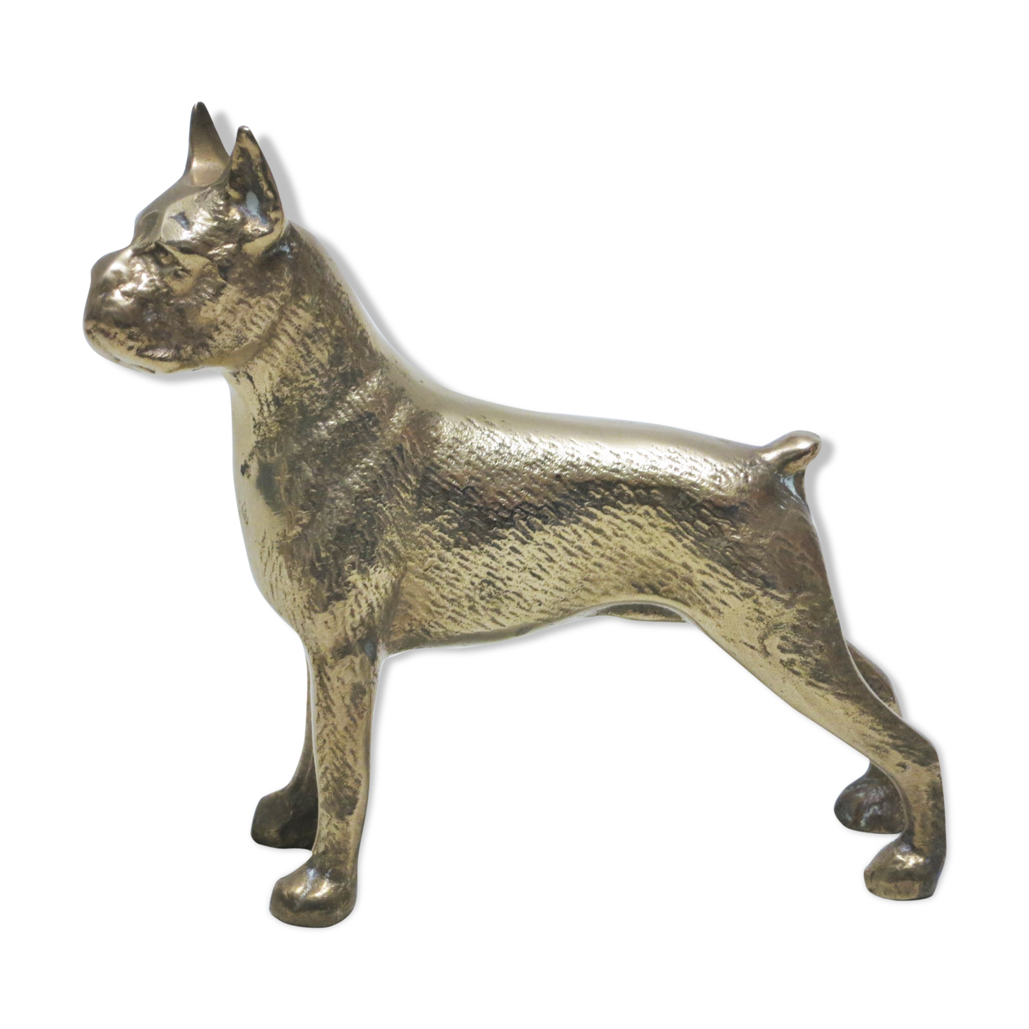Brass dog