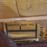 Six consorzio sedie friuli chairs