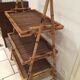 Trilogy of bamboo on display trays