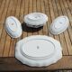 Former Keller & Guerin Lunéville Tableware Service (52 pcs)
