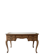 Bureau Louis XV vintage en bois et verre - 5 tiroirs