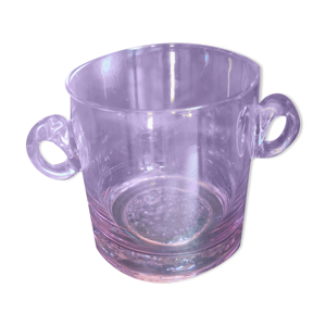 seau à glace en cristal