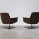 Paire de fauteuils pivotants 'Sedia' par Horst Brüning pour COR, 1972