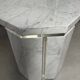 Table basse vintage – marbre de Carrare