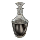 Carafe en verre décor Vichy